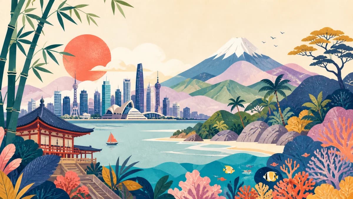 东亚和大洋洲