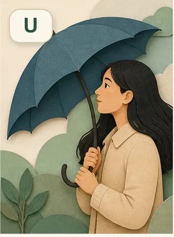 字母U
